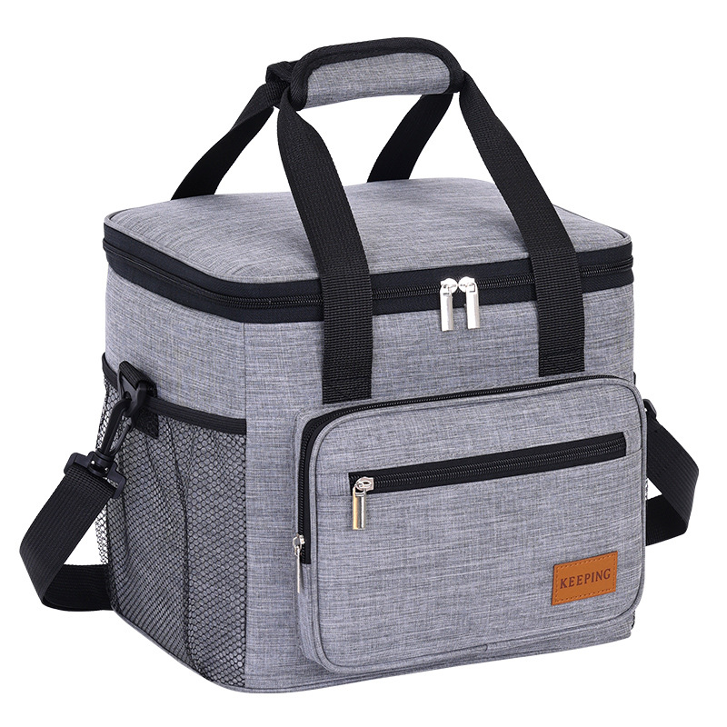 Cross-border Amazon large-capacity picnic bags, outdoor camping lunch boxes, insulated bags, car ice packs, and hand-held bags with meals Item Picture