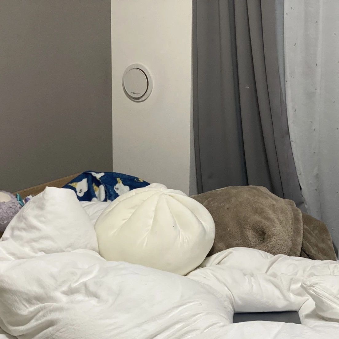Ins-style meat bun pillow, high appearance level, small steamed bun doll, bedroom sofa, dormitory pillow, creative lazy person pillow Item Picture