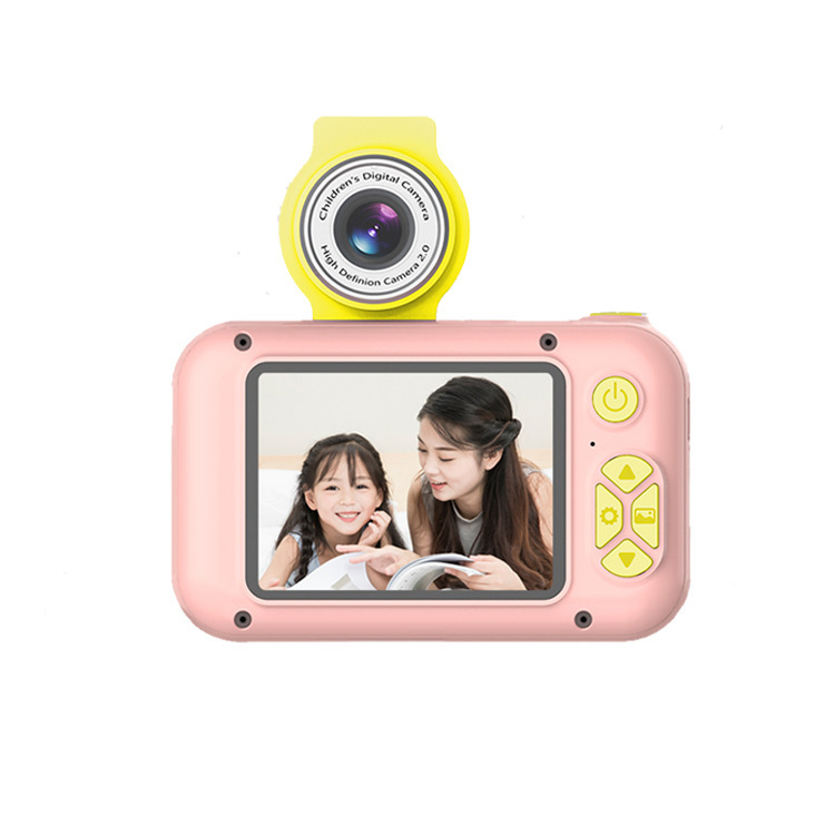 New children's camera, high-definition, flip-out, mini cartoon digital camera, Children's Day gift full figure