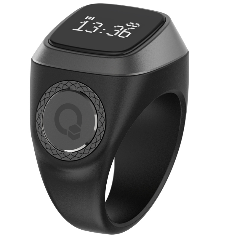 Smart ring counter, time reminder alarm clock, outdoor electronic device APP control, counting finger counter Specification drawing