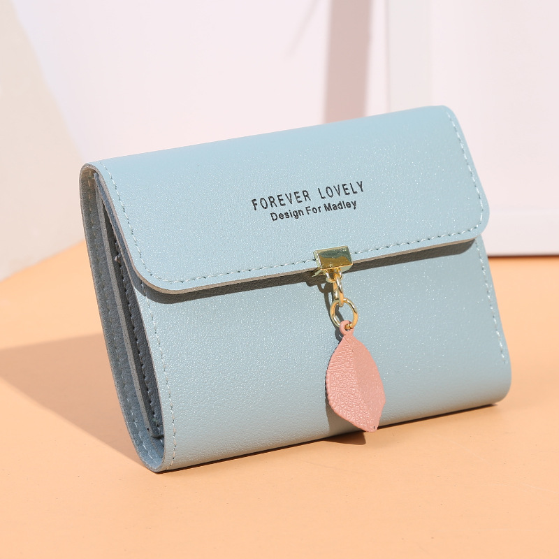 purse women 2020 New Short PU Small Purse Purse Leather Coin Purse Purse Application Scenario
