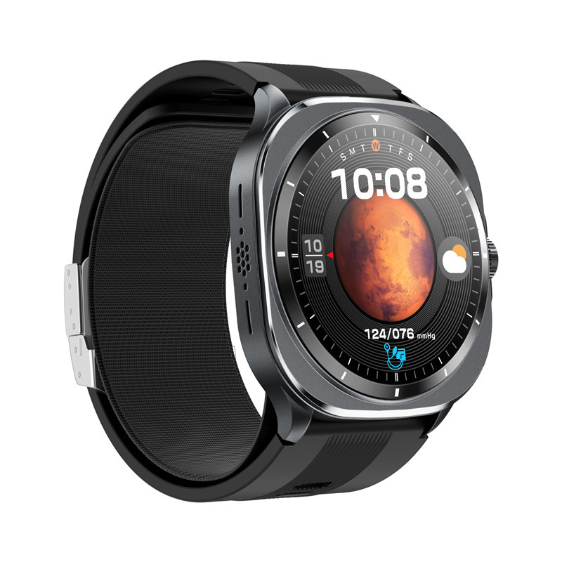 Cross-border TK65 smartwatch air pump type ECG blood pressure health sports watch Bluetooth call NFC voice broadcast Specification drawing
