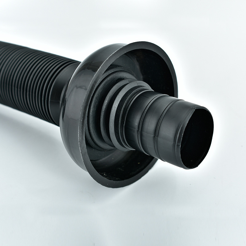 Washbasin drainpipe extension and lengthening pipe, bathroom household washbasin drainage pipe telescopic plastic hose accessories details Picture