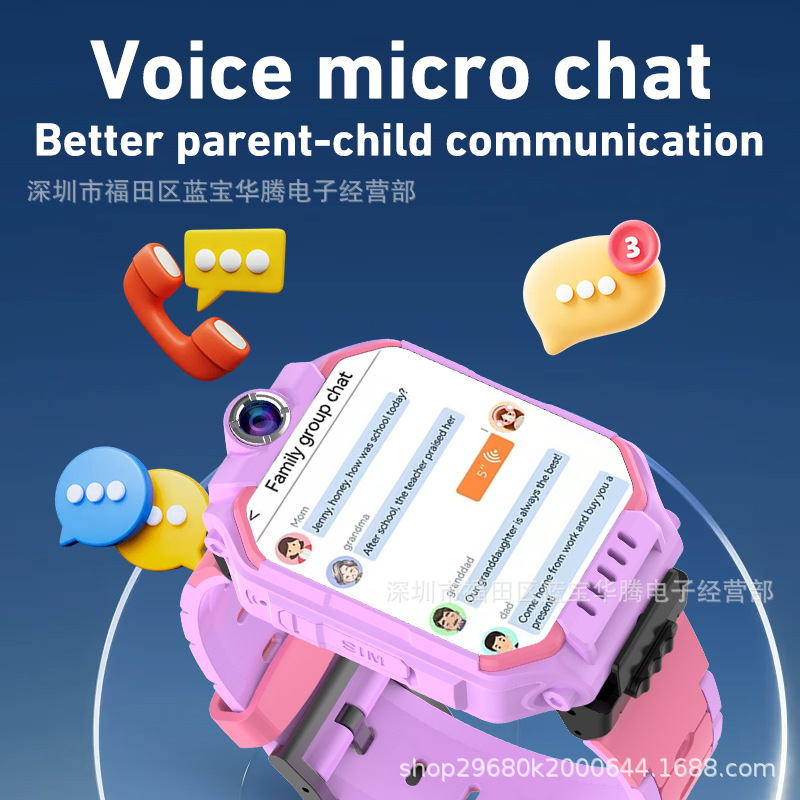 Cross-border C86 foreign trade children's smartwatch with high-definition large screen, smart flip cover, photo positioning, waterproof, long battery life and multiple features Application Scenario