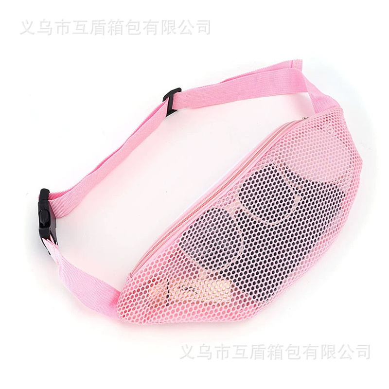 Amazon Beach hollowed-out crossbody bag, waist bag, zipper storage phone bag, chest bag, casual single-shoulder small bag, outdoor Item Picture