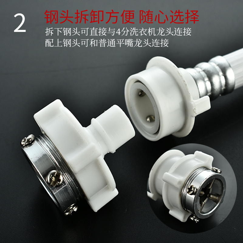 Factory direct sales of cross-border all-season PVC material household fully automatic washing machine water inlet hose Application Scenario