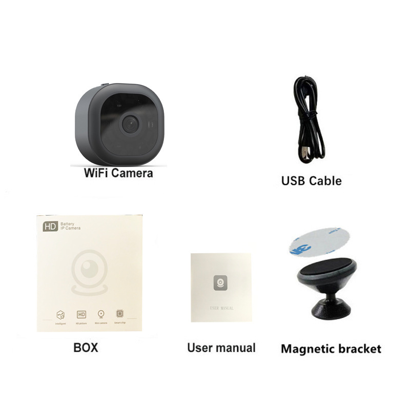 Cross-border bestseller WiFi network high-definition surveillance camera rotating base APP remote wireless camera TEMU Application Scenario
