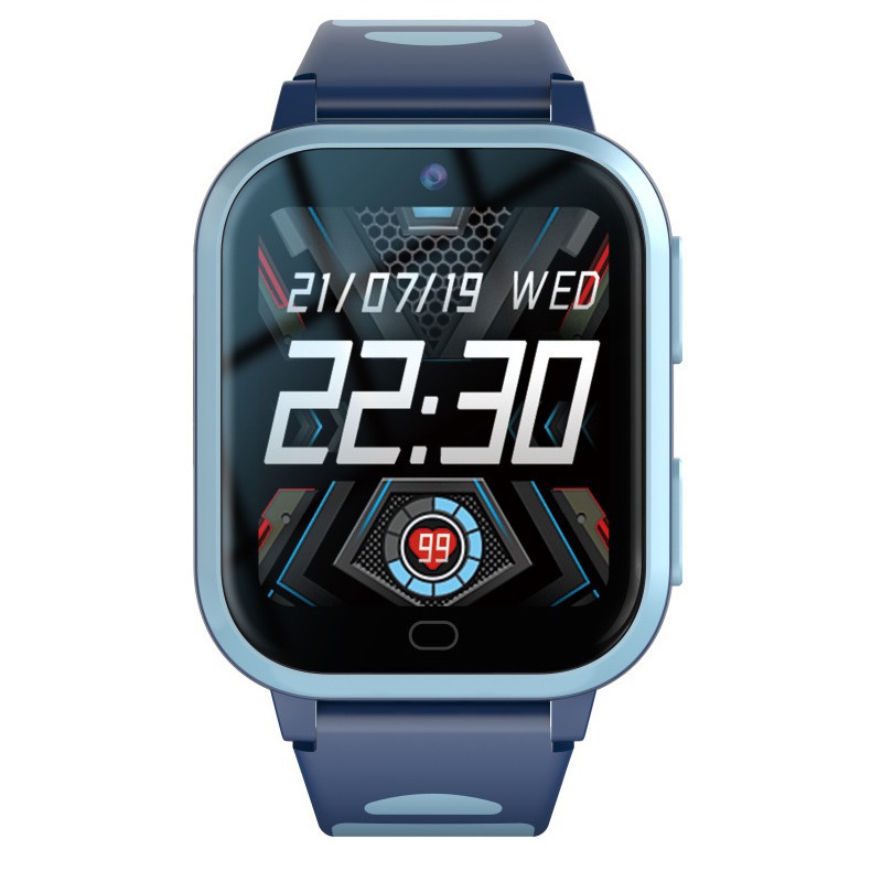 The 4G children's smartwatch with full-band GPS positioning for European and American foreign language versions supports Android system download Application Scenario