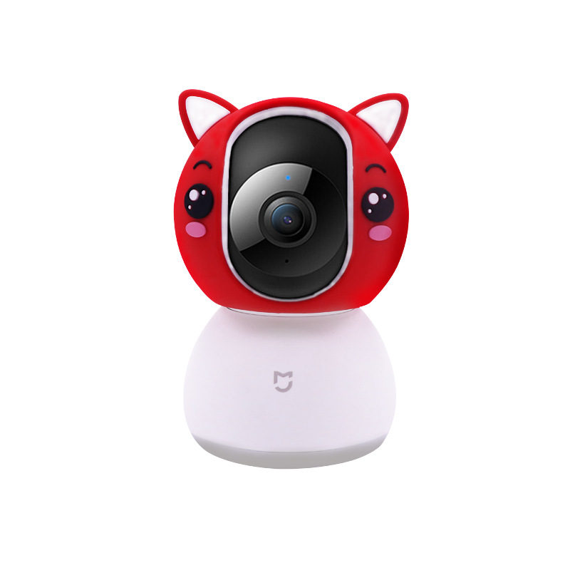 Suitable for Xiaomi Mi Home Smart Camera 2k protective case, 1080p gimbal version, 360-degree panoramic cartoon dust-proof Item Picture