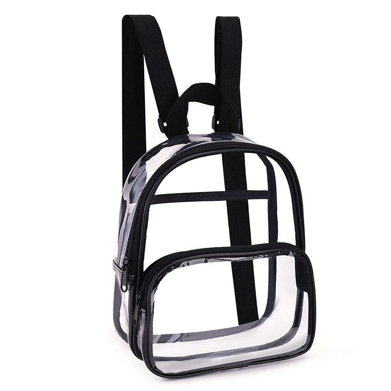 Amazon Cross-border Transparent Jelly Backpack 2023 New Mini Summer Waterproof Student Schoolbag pvc backpack Application Scenario