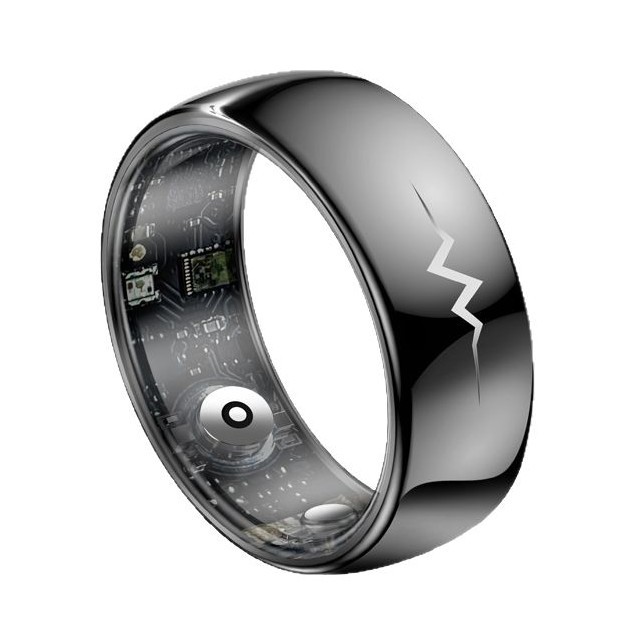 KPEP's new smart ring features electrocardiogram, heart rate, blood oxygen, blood pressure, blood sugar, body temperature, sleep and exercise Item Picture