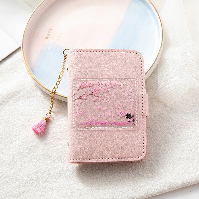 This is a new, ultra-thin, anti-demagnetization female business card case from South Korea in 2020 full figure