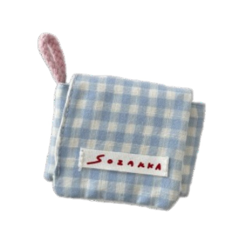 54102 Mini and cute earphone case, Apple earphone storage bag, portable flip cover soft shell Bluetooth earphone case Item Picture