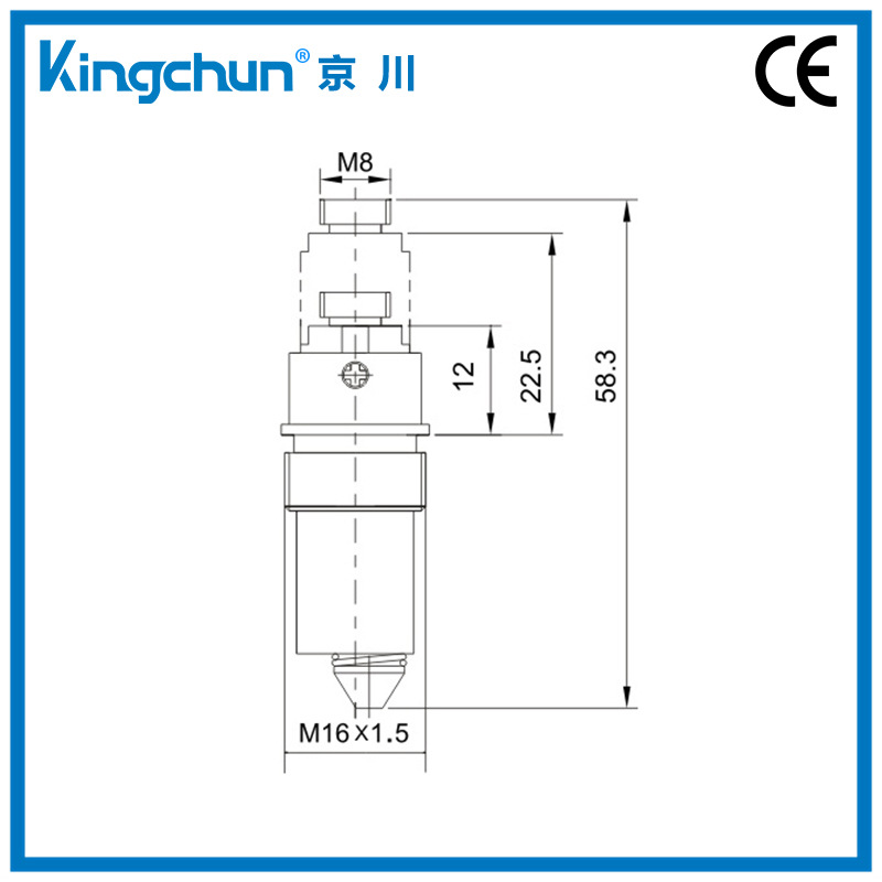 All-copper washbasin, countertop basin, press-type washbasin drain, spring core drain accessories, spring switch details Picture