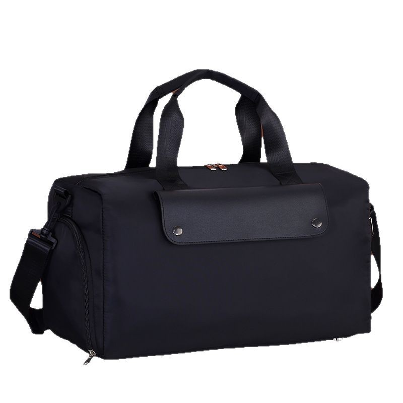 Business trip short travel bag, large-capacity dry and wet separation men's swimming and fitness bag, large-capacity carry-on luggage bag Item Picture