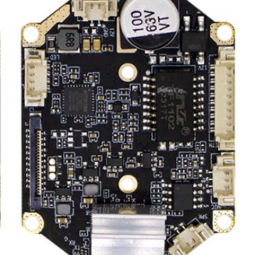 The Ruishi T4P network monitoring module features a 5-megapixel high-definition chip for vehicle shape detection and human shape detection details Picture