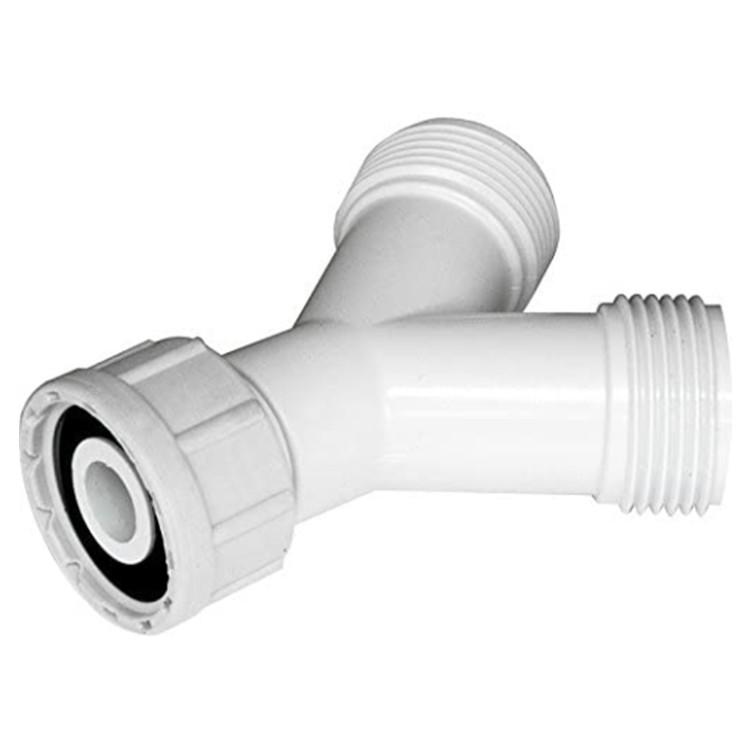 6-point kitchen sink drain pipe fittings, sink overflow pipe, dishwasher wastewater discharge, water purifier three-way joint Item Picture