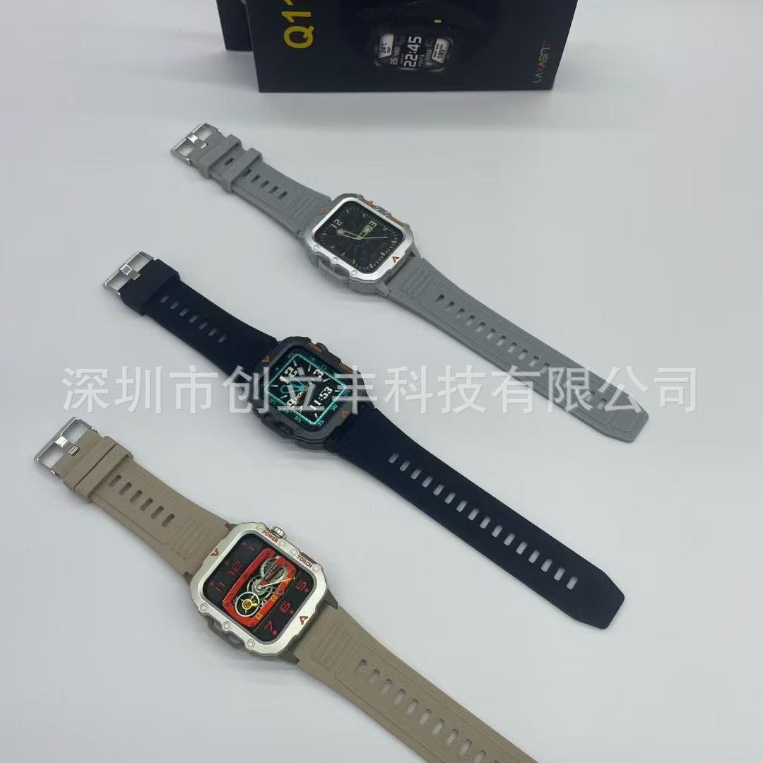 Q11 Smartwatch 1.73-inch Bluetooth communication outdoor sports watch, Southeast Asia foreign trade cross-border e-commerce details Picture