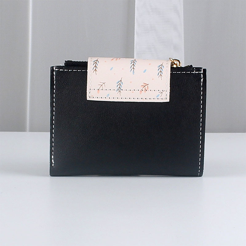 The wallet is simple, Instagram, cute, Japanese-style, and girlish. It's versatile, small, elegant, and ultra-thin. It's a one-piece wallet for girls Specification drawing