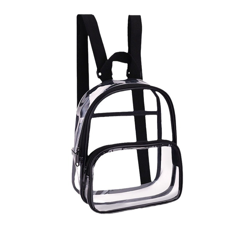 Amazon Cross-border Transparent Jelly Backpack 2023 New Mini Summer Waterproof Student Schoolbag pvc backpack Item Picture
