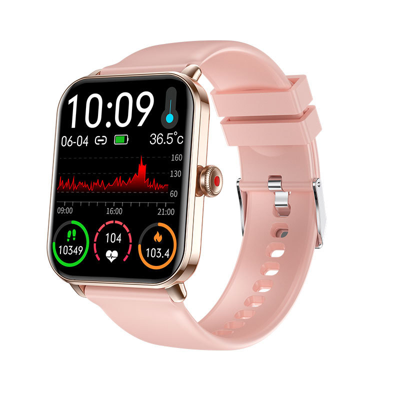 The new cross-border product NY39 smartwatch features Bluetooth calls, IP68 water resistance, heart rate, blood oxygen, sleep monitoring, and message alerts details Picture