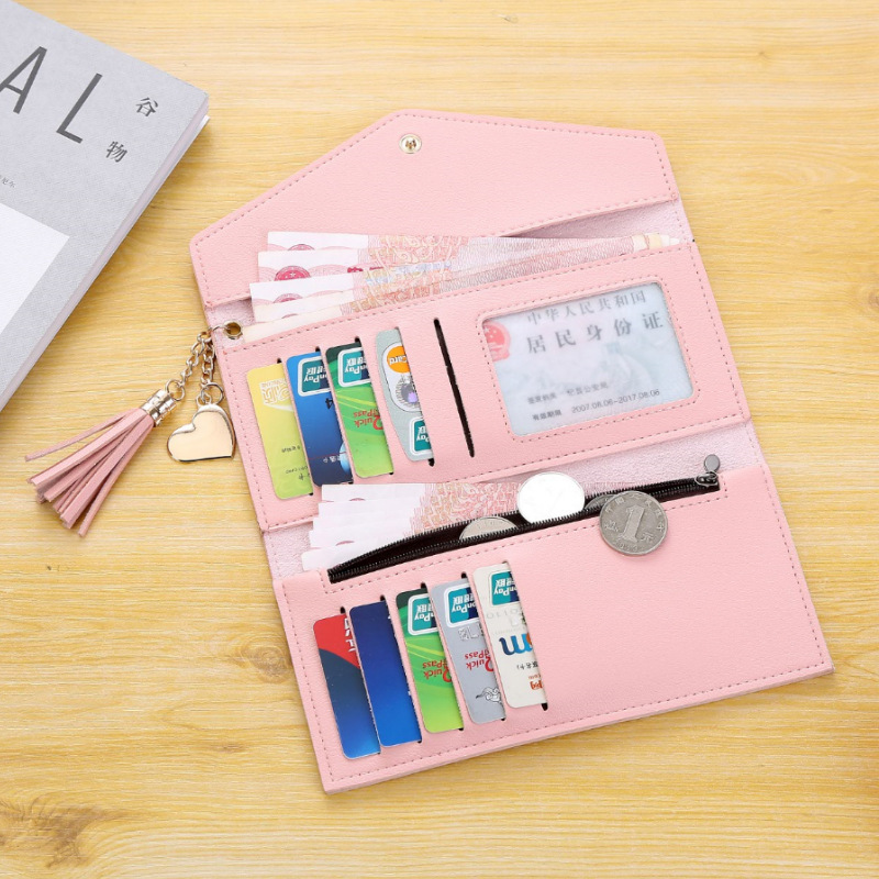 Factory in stock 2019 new style wallet for women, long wallet, women's clutch, leather wallet, pre-order Specification drawing