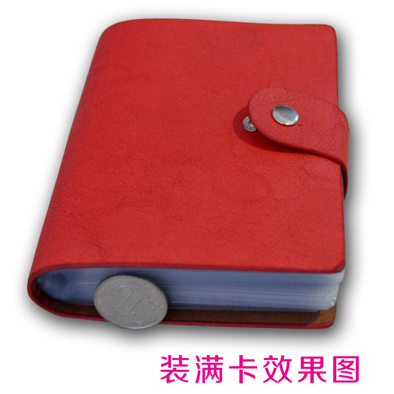 Low-price wholesale of unisplendour card packs for both men and women, direct sales from street stalls, horizontal style, 60 card slots, large capacity Item Picture