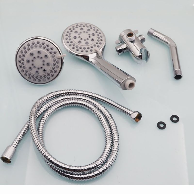 The new multi-functional hand-held shower head can be adjusted into the wall-mounted plastic water distributor. The top head is specially designed for cross-border e-commerce Specification drawing