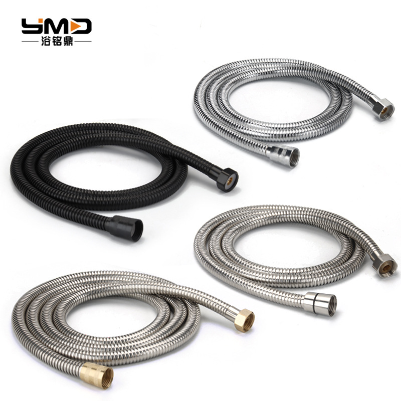Stainless steel explosion-proof showerhead pipe, shower hose, universal interface, bathroom showerhead hose, shower head outlet pipe Item Picture