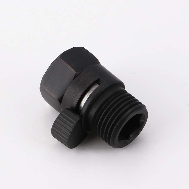 Showerhead stop valve switch joint, spray gun pause water connector, quick-opening transfer valve, flow regulator details Picture