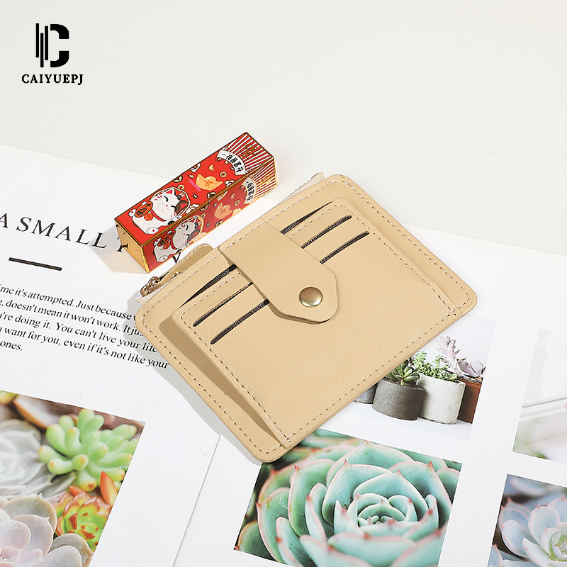 New cross-border high-appearance-level card bag, mini large-capacity small card bag, driver's license, bank card case, ins foreign trade Specification drawing
