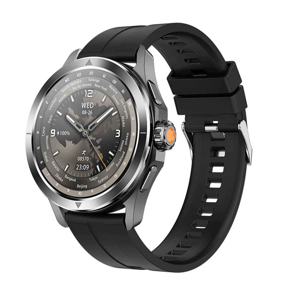 The new S4ultra smartwatch from Huaqiangbei features Bluetooth calls, heart rate, blood oxygen, blood pressure, compass, and payment messages full figure