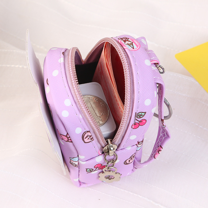 The coin purse in an ins style is cute and can be hung on a small bag. It comes with a mini card, key, headphones, and a small storage wallet Specification drawing