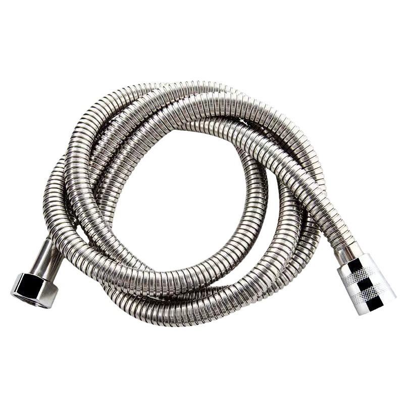 Pressurized shower head hose water pipe, household wholesale shower head, explosion-proof and high-temperature resistant 1.5/2 meters stainless steel Item Picture