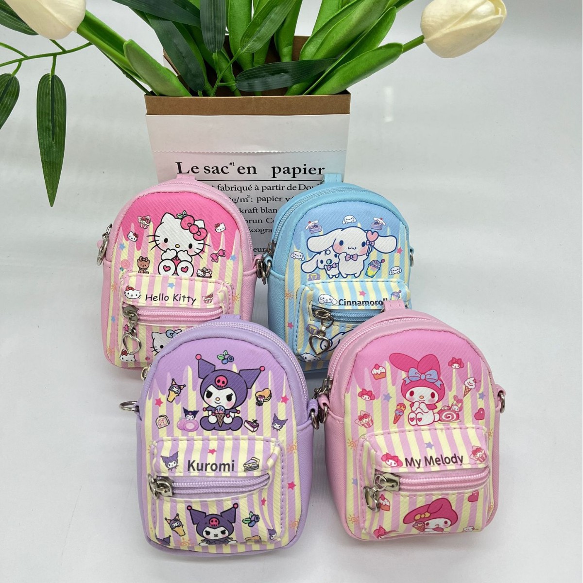 New cartoon crossbody small bag full figure