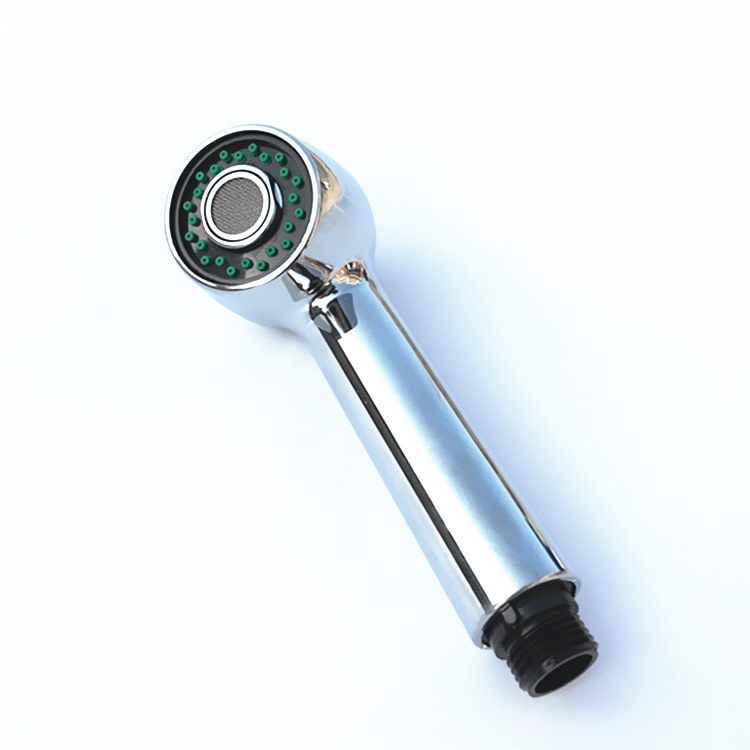 Kitchen sink, pull-out faucet, small showerhead, ABS chrome-plated kitchen nozzle head SS6118 pull-out type details Picture