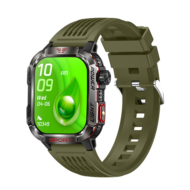 The new cross-border HT29 smartwatch features Bluetooth call, water resistance, outdoor men's encoder, altitude and air pressure compass details Picture