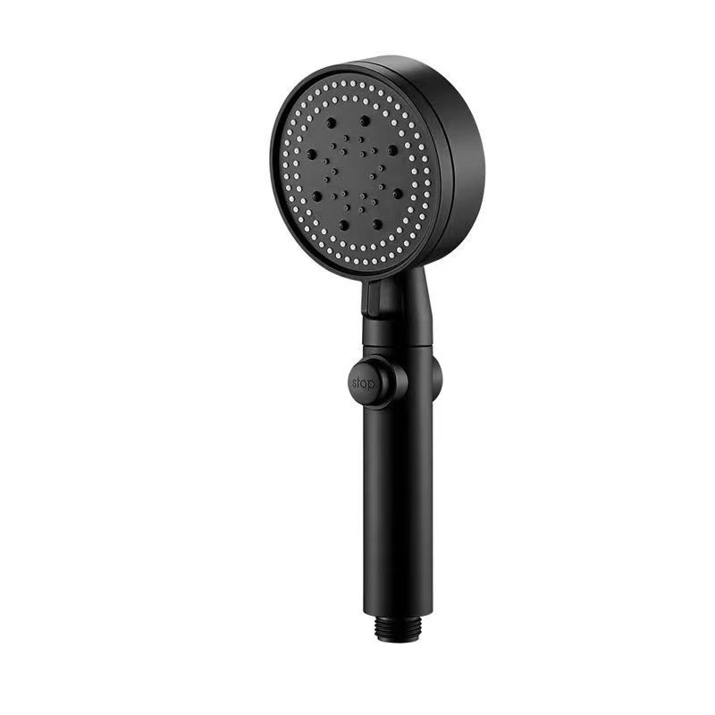 Source factory Black Knight five-speed pressurized showerhead, the same style as Xiao Yangge's shower head, spray handheld showerhead Item Picture