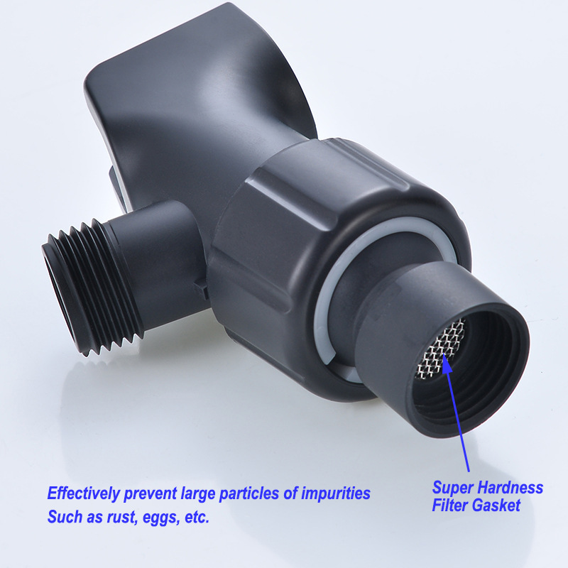 Wholesale of American-style boom shower head bracket, ABS adjustable shower head boom and shower head hanger made in Xiamen details Picture