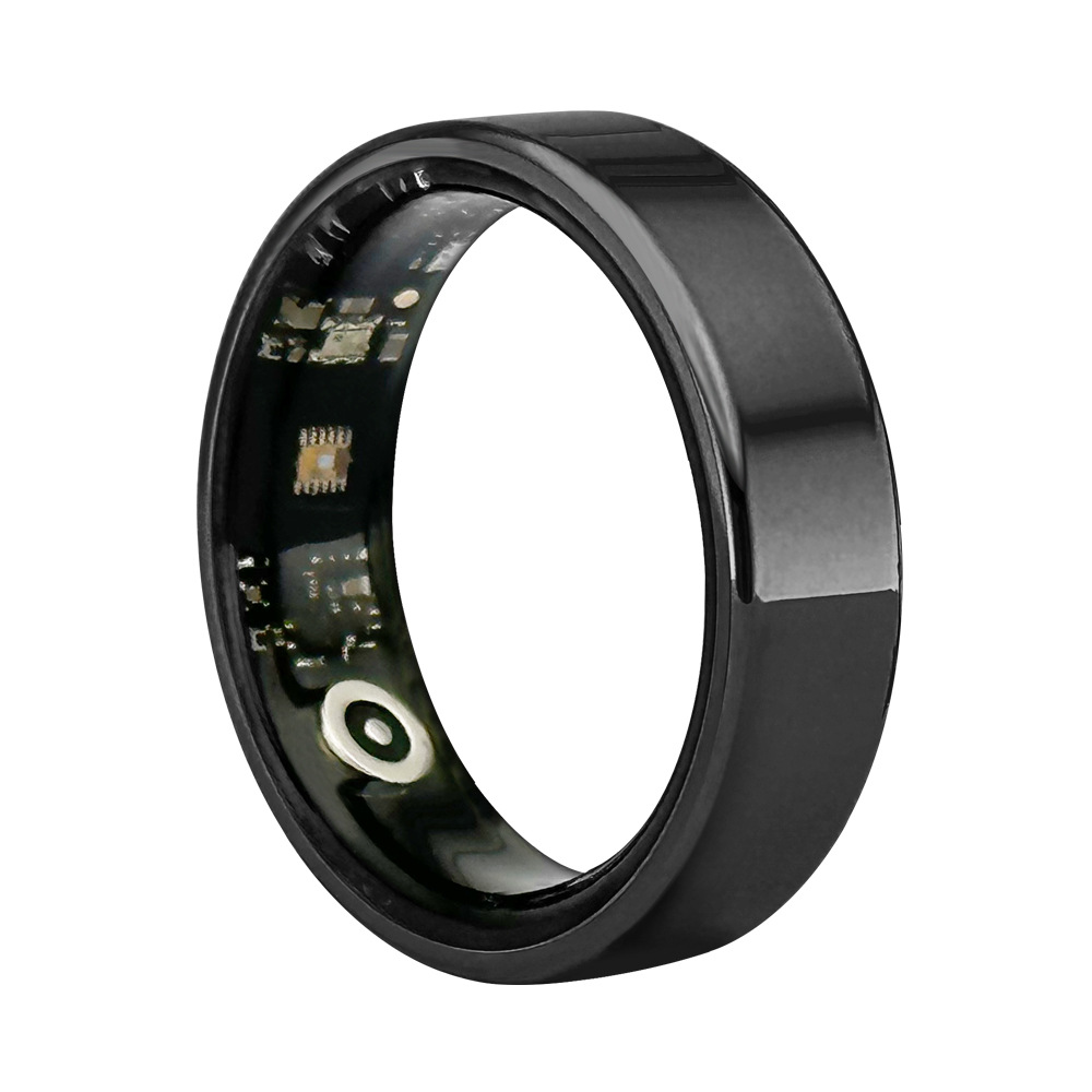 Smart ring Cross-border SR08 Heart rate and blood Oxygen intelligent monitoring reminder ring Step Counting sleep ring full figure