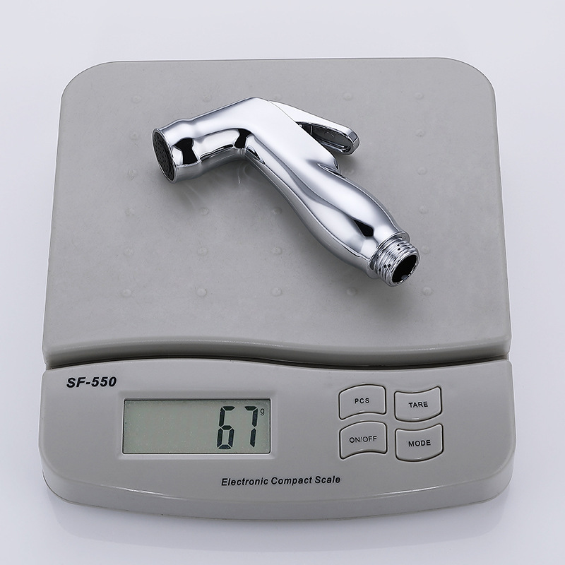 Wholesale body wash, non-press toilet spray gun set, bathroom toilet cleaning, pressurized flushing nozzle Application Scenario