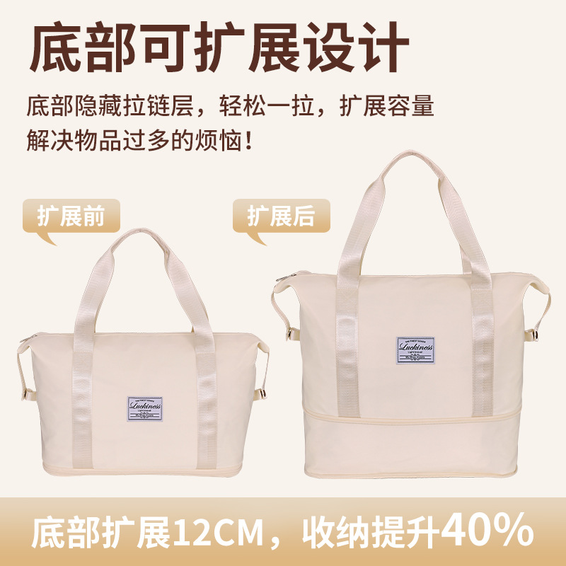 Travel bags, fitness bags, portable, lightweight, waterproof storage bags, large-capacity business trip, travel and maternity bags, storage luggage bags details Picture
