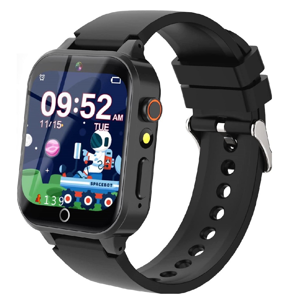Cross-border e-commerce children's smartwatch for boys and girls, student games, photography, music playback, photo-taking watch with 26 games Specification drawing