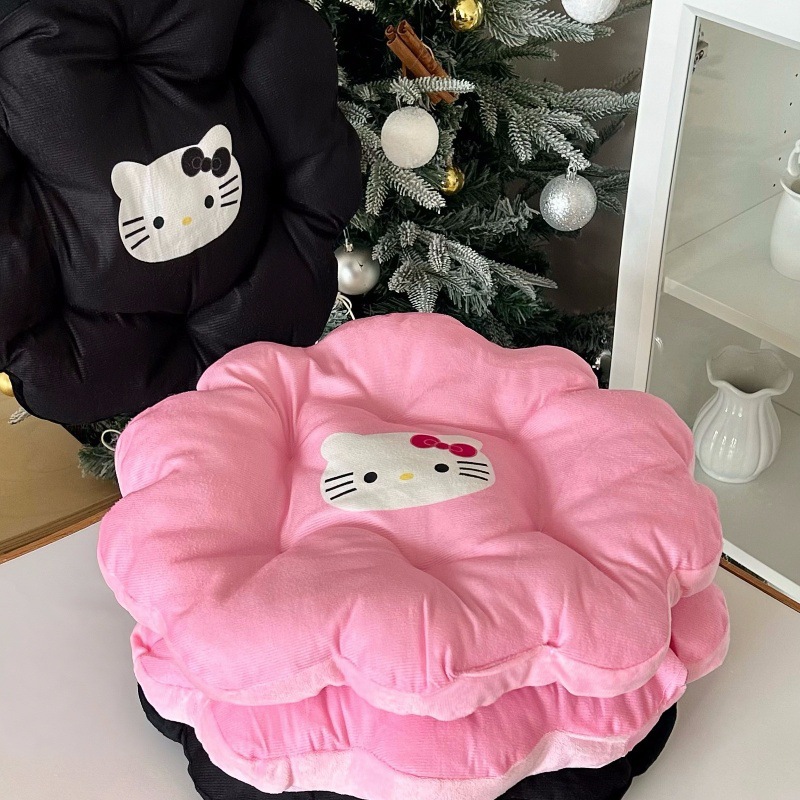 Cute and girlish cat seat cushion, ins home chair cushion, office seat cushion, soft bottom cushion for students sitting for long periods Application Scenario