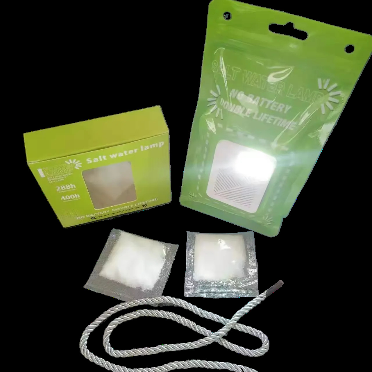 2025 New factory direct sales outdoor emergency salt water lamp, home lighting LED salt water lamp details Picture