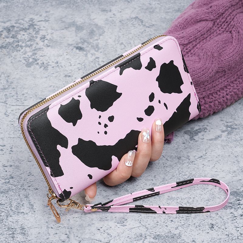 2024 New style clutch for women, long zipper, multi-functional and versatile wallet, ins style, large capacity mobile phone wallet Specification drawing