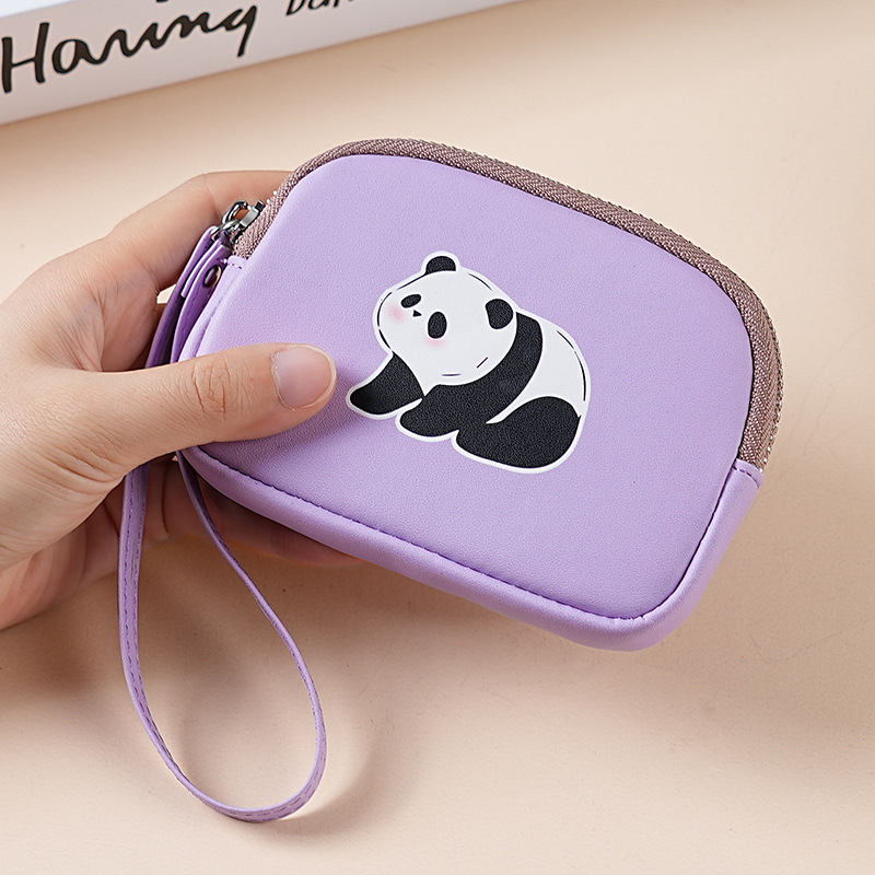 Ailun Fashion Soft Plastic Cartoon Coin Purse Zipper Square coin purse Soft plastic portable storage Bag Large quantity and favorable price Application Scenario