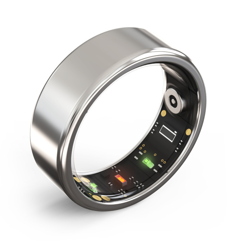 The cross-border new product M95 smart ring features heart rate, blood oxygen, sleep pressure monitoring, health exercise step counting and glue injection technology full figure