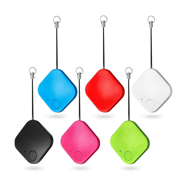 Square anti-loss device, smart two-way mobile phone anti-theft patch, anti-loss alarm, wallet and keychain in stock Item Picture