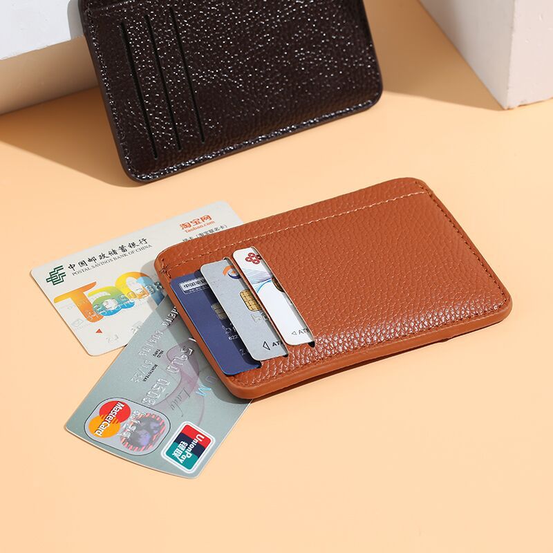 2021 New Korean version new men's card holder, women's card case, coin purse, gift company, customized LOGO factory Specification drawing